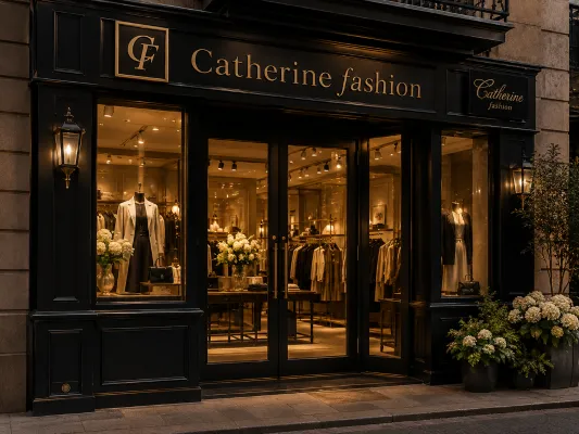 Witryna pracowni Catherine Fashion